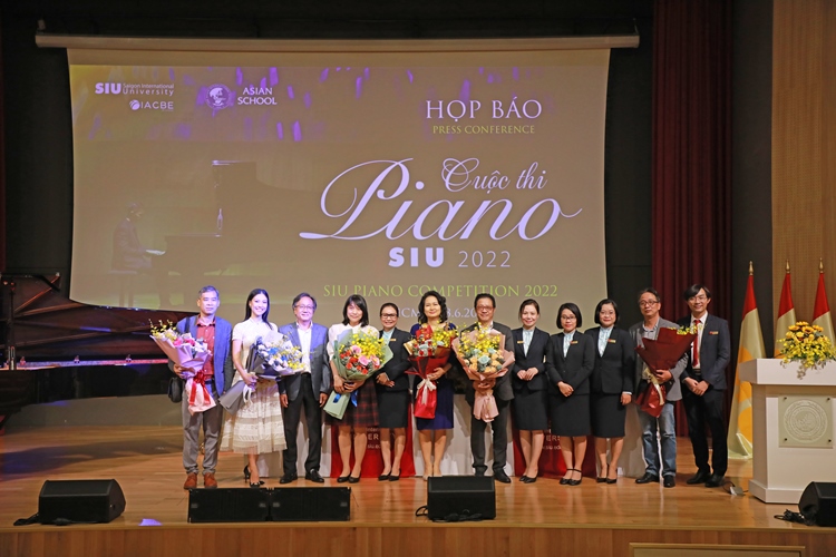 Khởi động cuộc thi SIU Piano Competition 2022